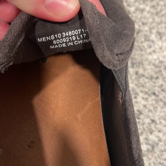 Frye dark gray men’s leather sneakers size 10. Fits like an 11 - Picture 3 of 7